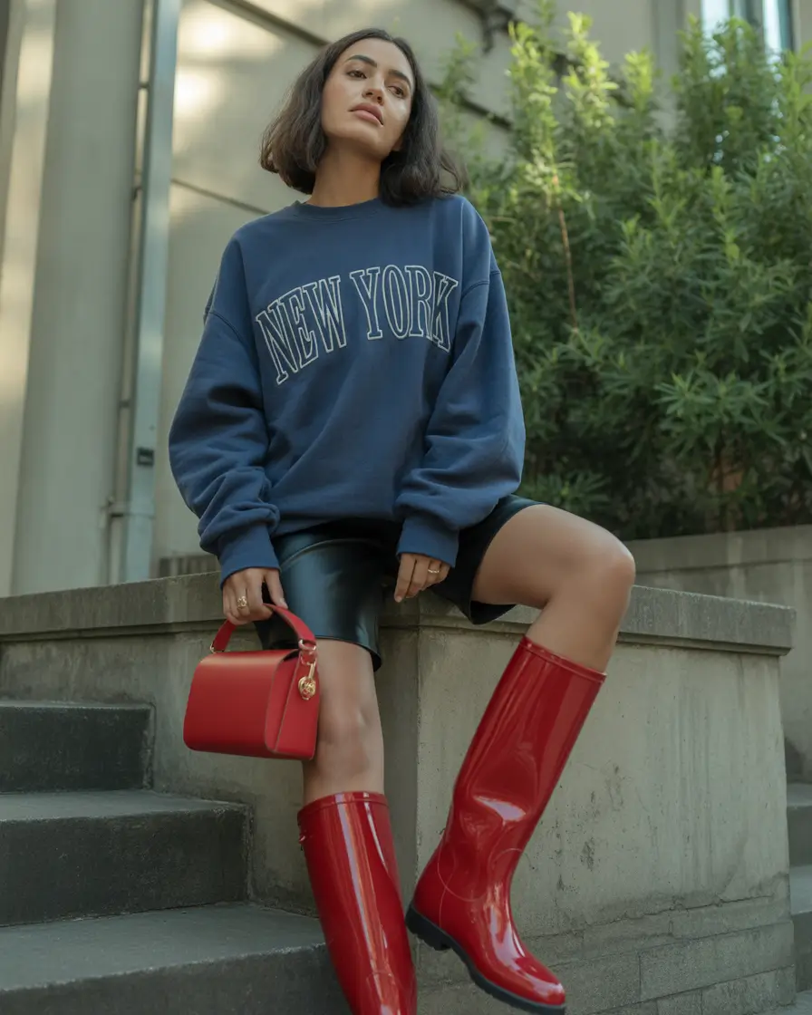 September outfits City Slicker Meets Rain-Ready Chic