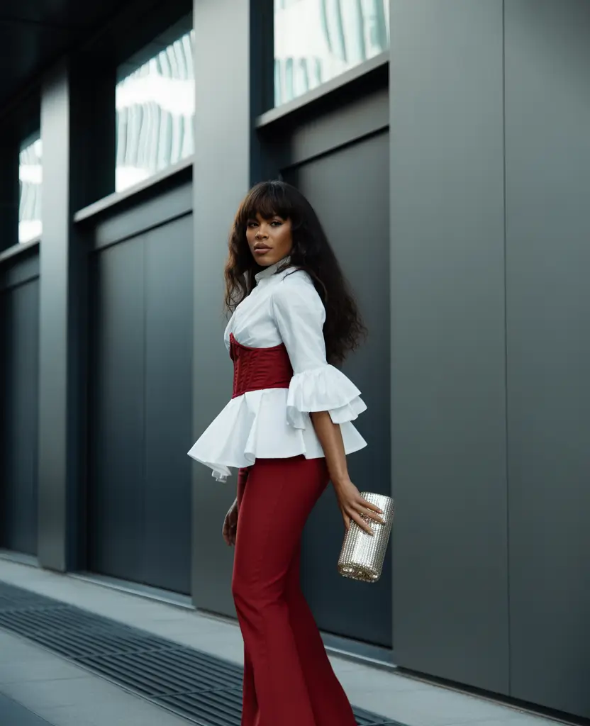 fall outfits for black women Dramatic Romance in Corset Layers
