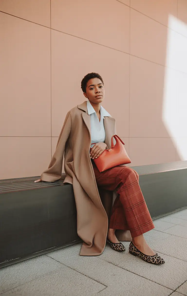 fall outfits for black women Warm Neutrals, Cool Confidence
