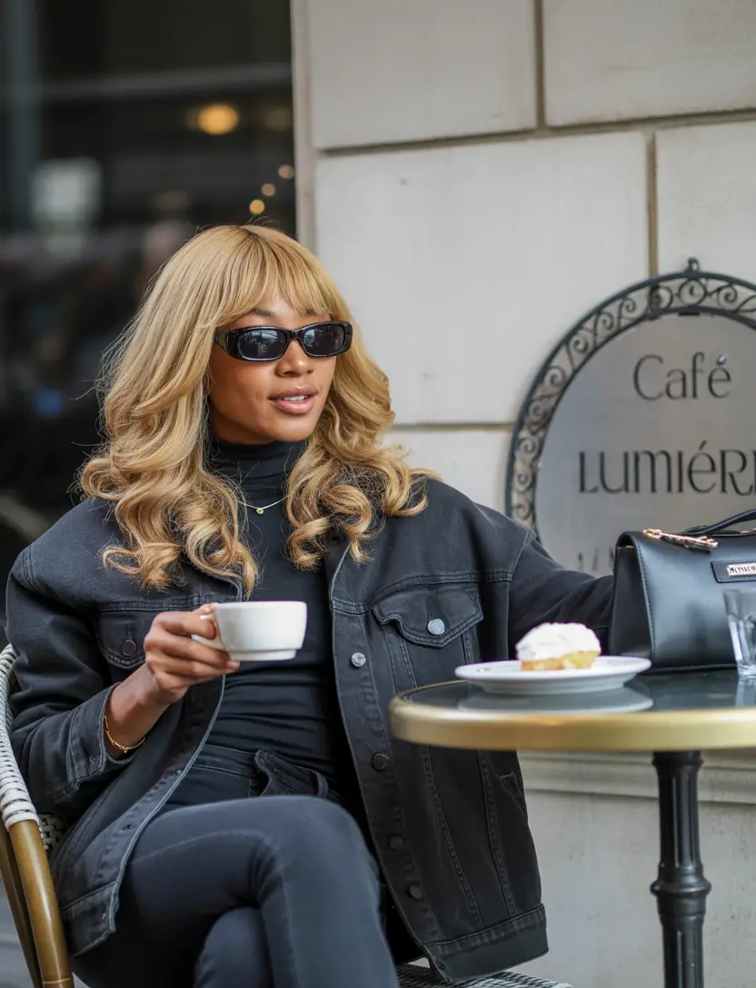 fall outfits for black women All Black Everything, But Make It Chill