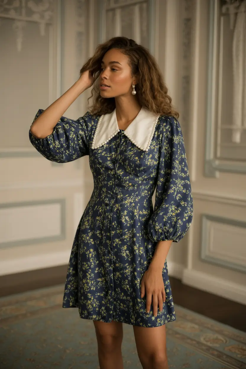 fall outfits for black women Retro Bloom for a Soft Power Look