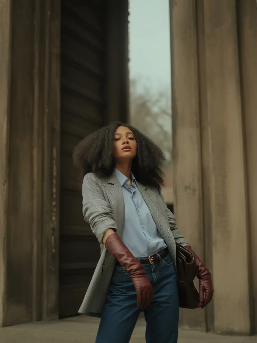 fall outfits for black women Cool Power Layers