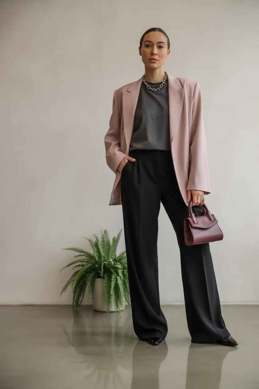 warm fall outfits Soft Tailoring, Sharp Finish