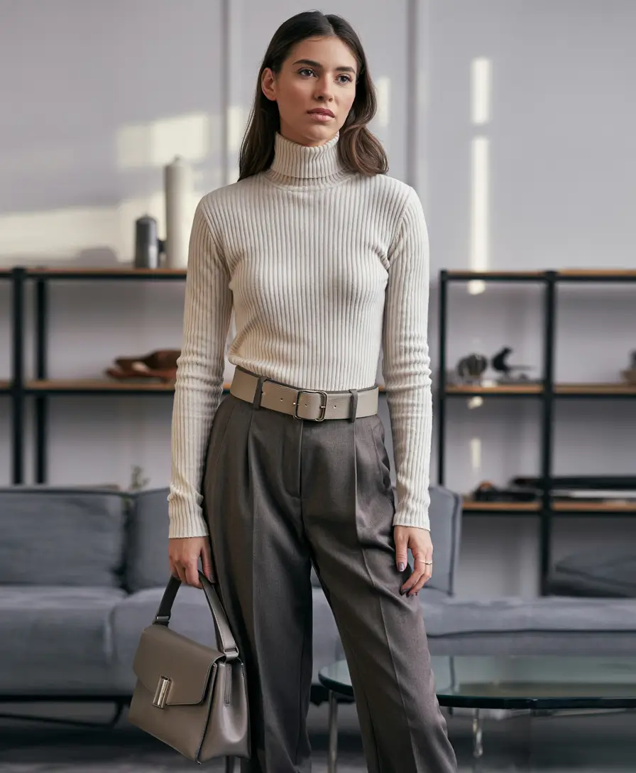 fall office outfits for women Refined Neutrals for Elevated Office Confidence