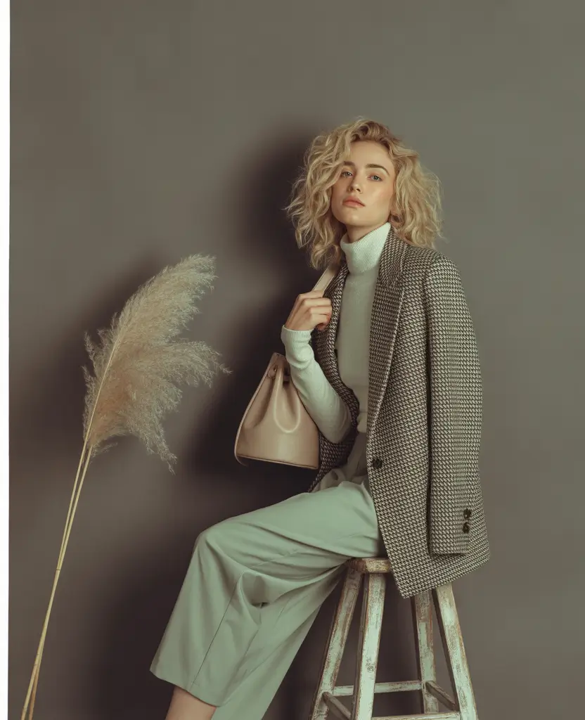 fall office outfits for women Vintage-Inspired Layers with a Twist