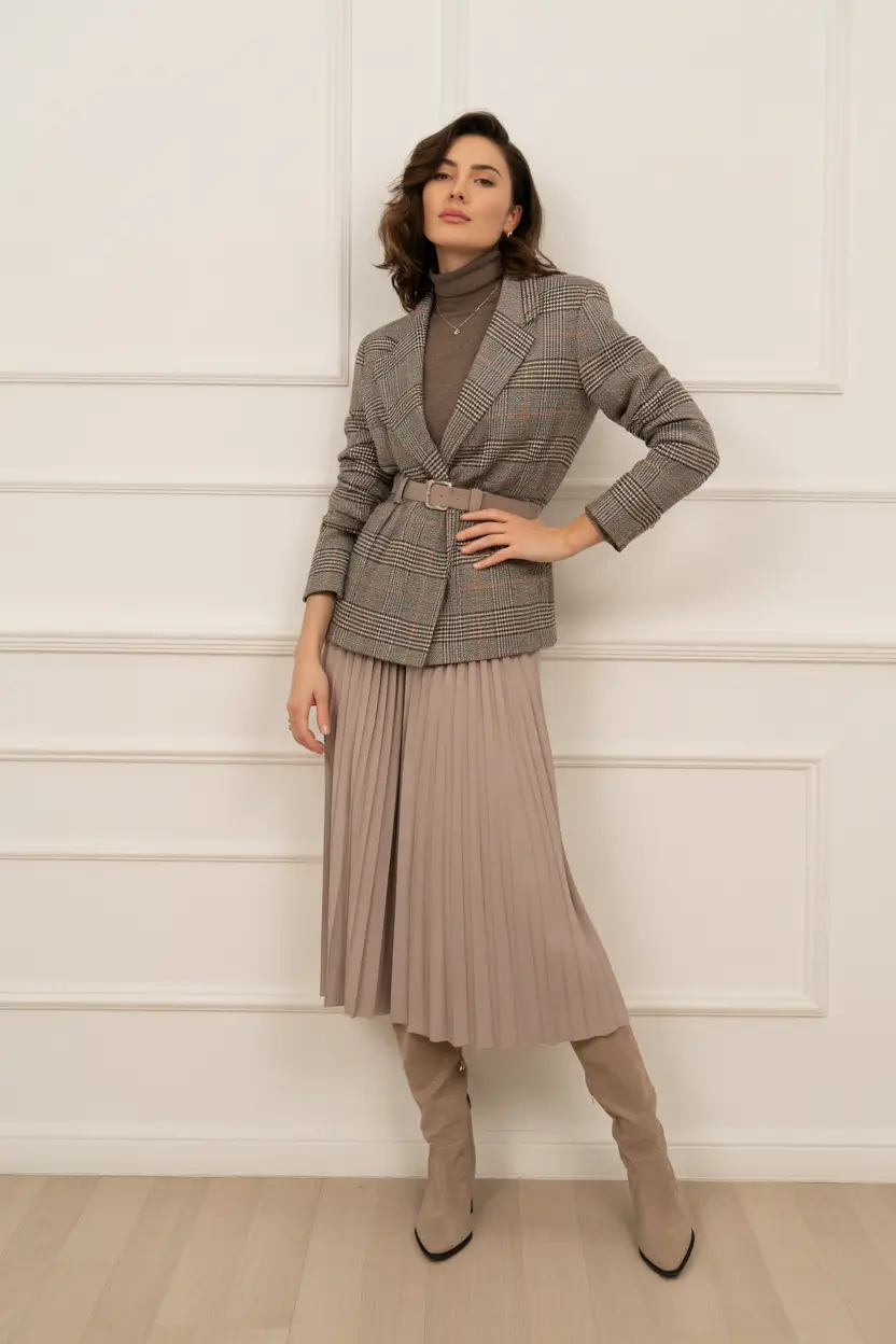 fall office outfits for women Muted Tones, Maximum Structure