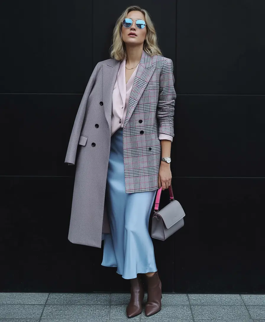 fall office outfits for women Soft Tailoring with a Pop of Rebellion