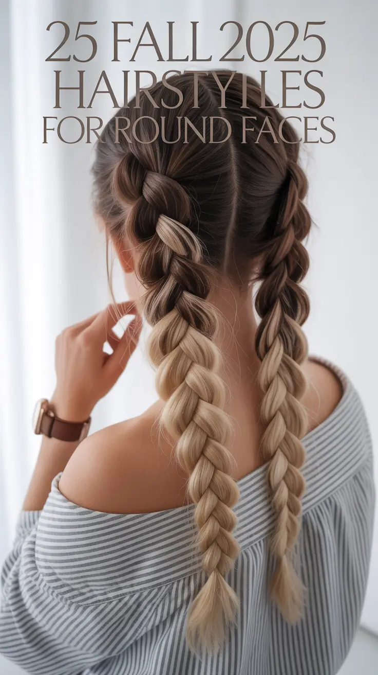 Fall 2025 Hairstyles for Round Faces That Flatter, Sculpt, and Shine All Season