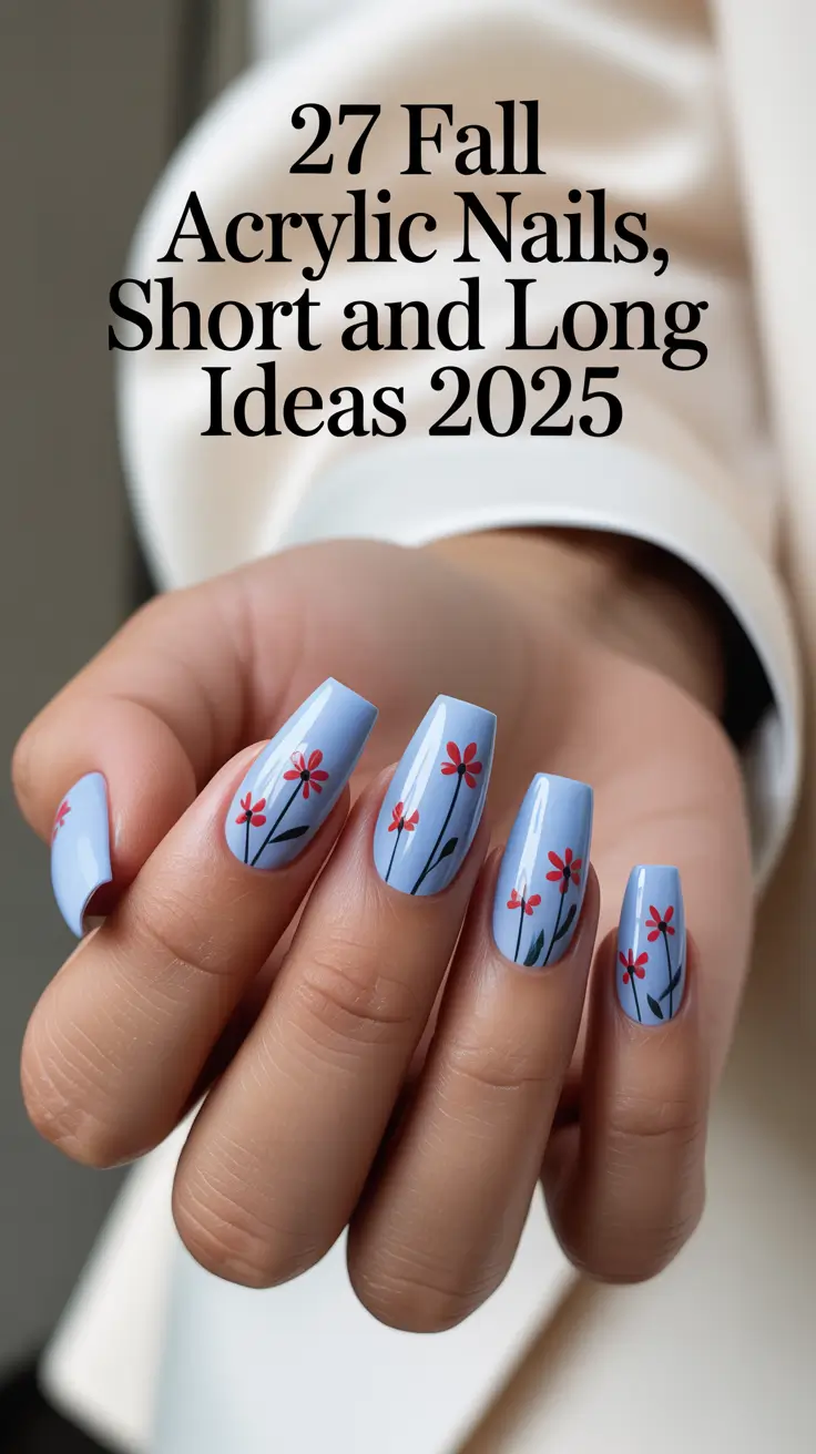 Fall Acrylic Nails: Short and Long Ideas 2025 – Stunning Autumn Color Inspiration