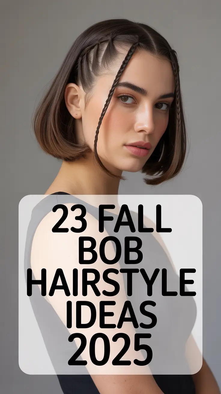 Fall Bob Hairstyle Ideas 2025: Chic Cut and Color Trends to Try