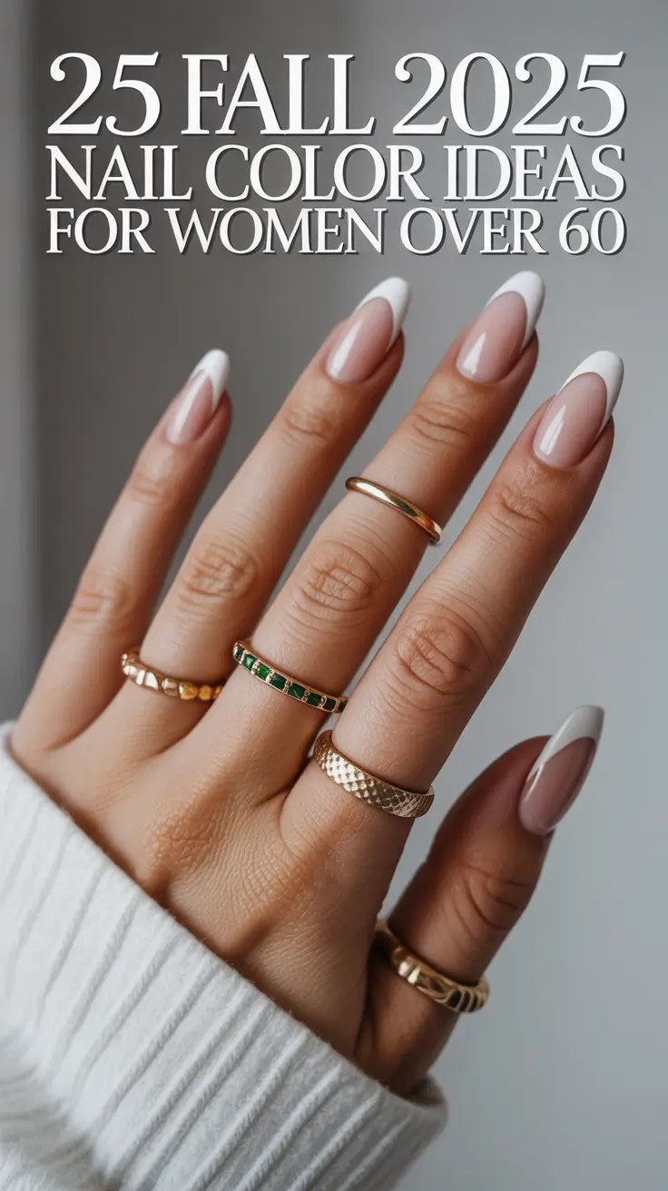 Fall 2025 Nail Color Ideas for Women Over 60: Classy, Simple & Seasonal Trends