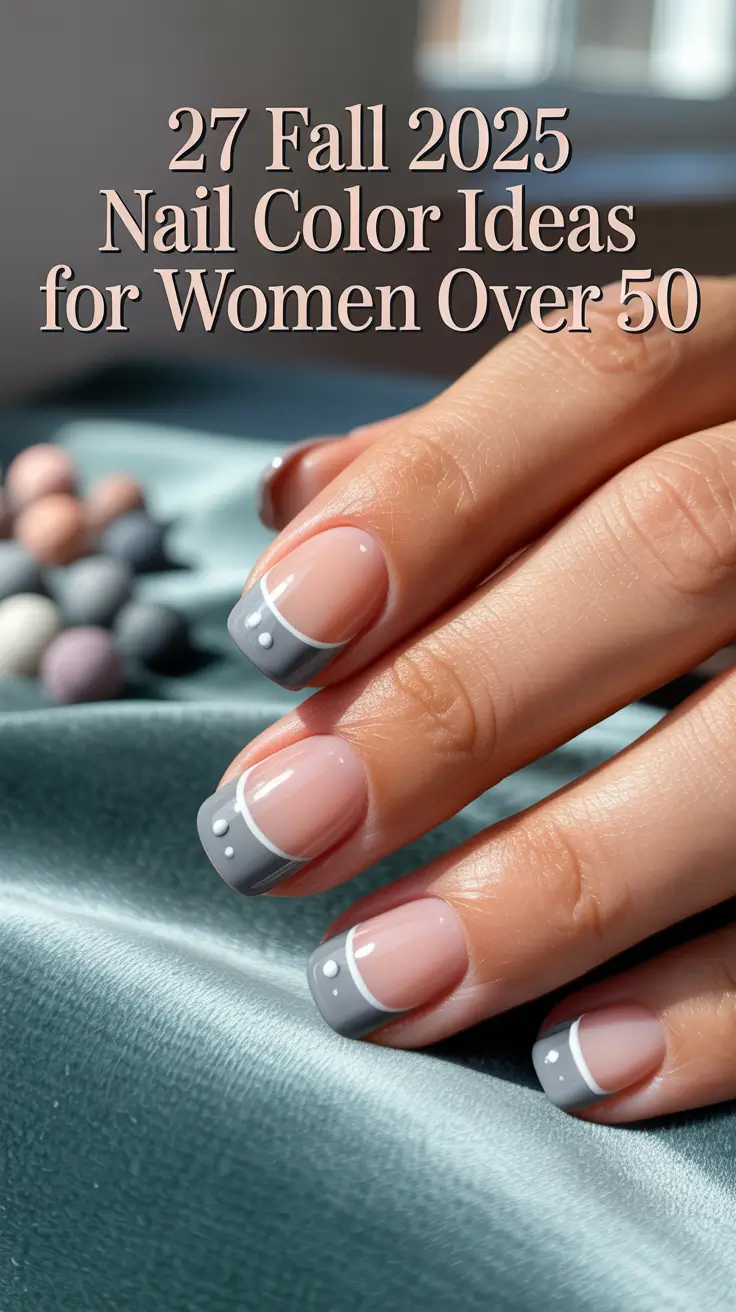 Fall 2025 Nail Color Ideas for Women Over 50: Timeless, Trendy & Easy Designs
