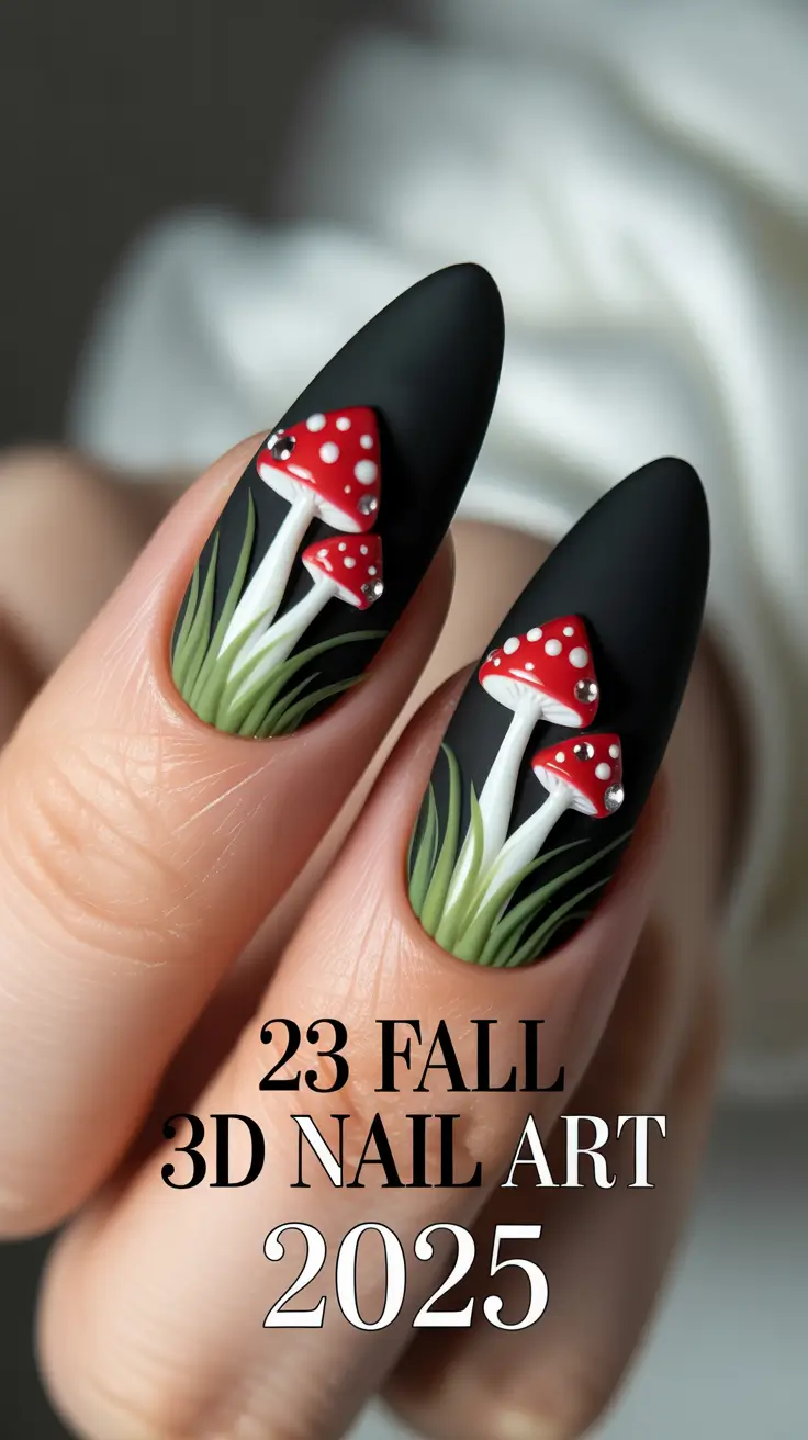 Fall 3D Nail Art 2025: Trendy Designs, Inspo & Ideas for the Season