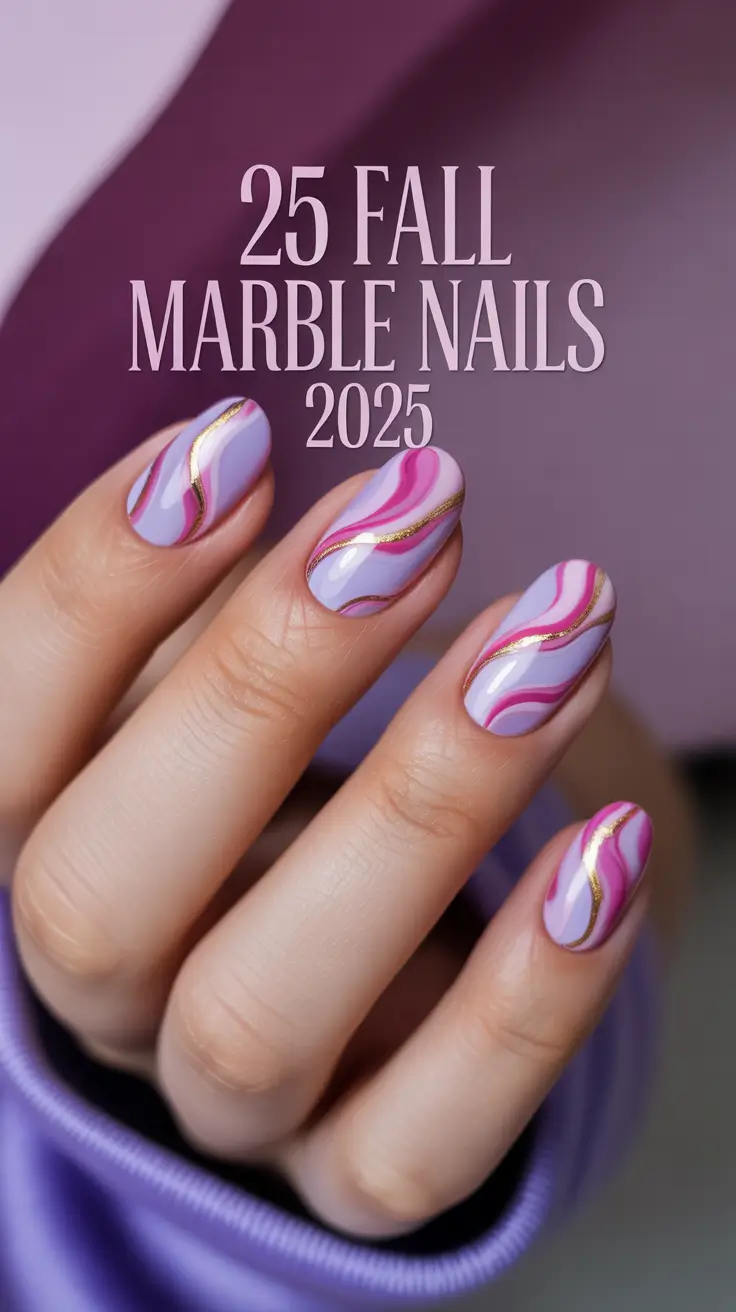 Fall Marble Nails 2025: Stunning Designs, Colors, and Inspo for Every Style