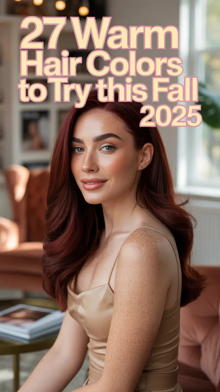 Warm Hair Colors to Try This Fall 2025: Stunning Ideas for Every Style