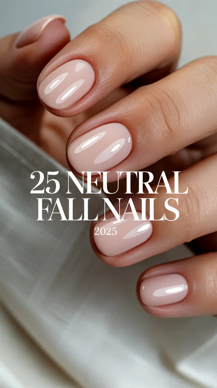 Neutral Fall Nails 2025: Inspiring Designs with Almond, Matte, Chrome & More
