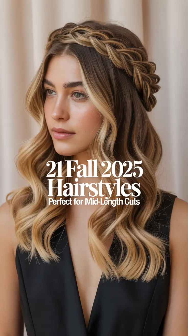 Fall 2025 Hairstyles Perfect for Mid-Length Cuts: Cute, Simple & Seriously Stylish Ideas