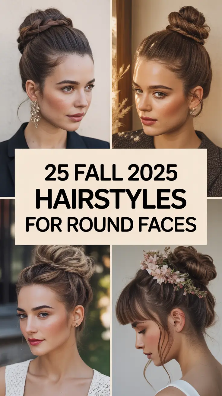 Fall 2025 Hairstyles for Round Faces That Flatter, Sculpt, and Shine All Season