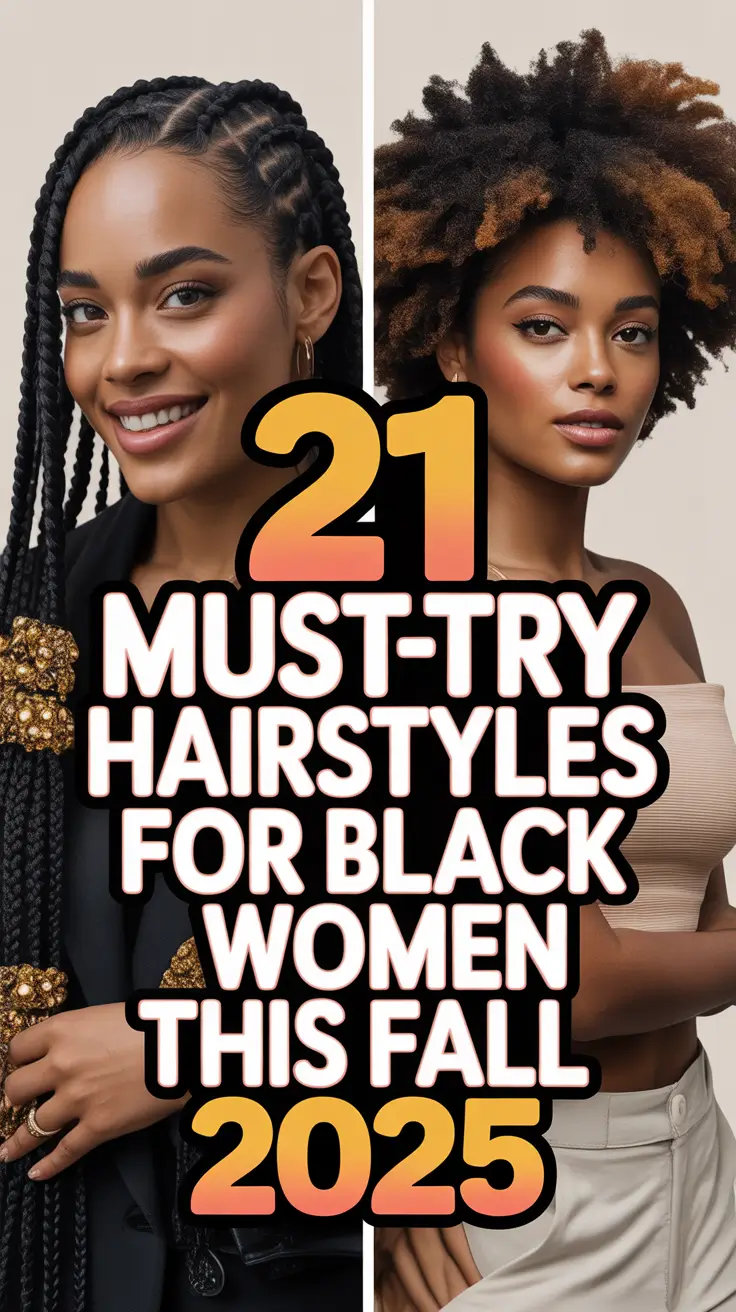 Must-Try Hairstyles for Black Women This Fall 2025: Clean, Fierce & Beautiful Looks