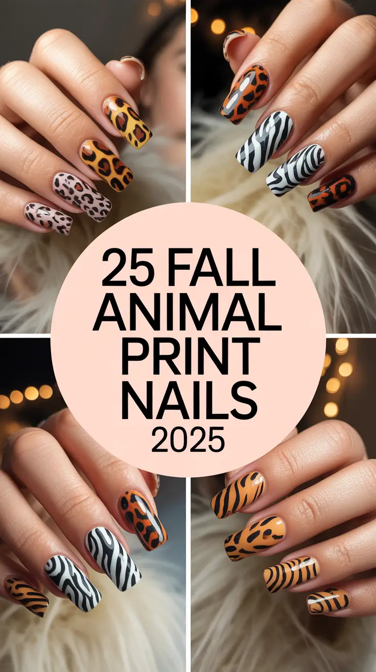 Fall Animal Print Nails 2025: Bold Designs and Fresh Inspo for Autumn