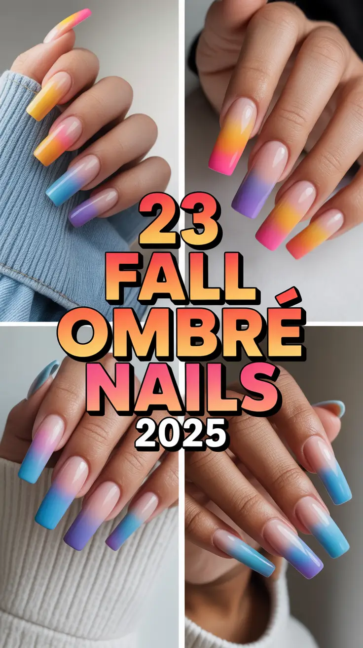 Fall Ombré Nails 2025: Stunning Autumn Designs and Color Ideas