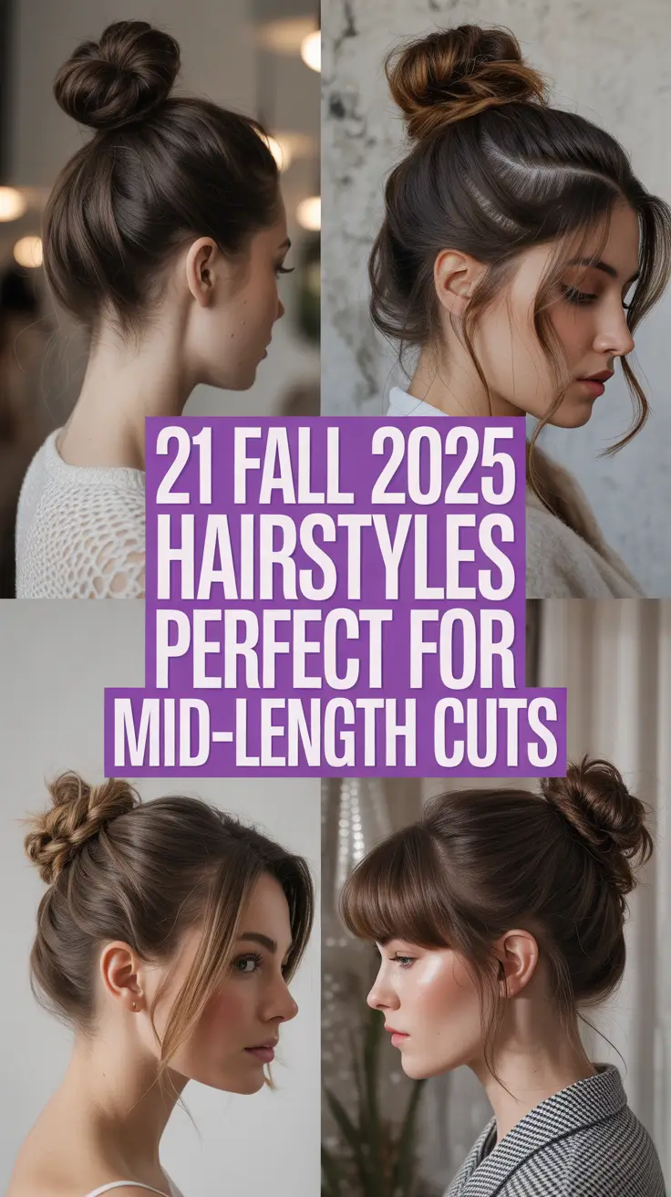 Fall 2025 Hairstyles Perfect for Mid-Length Cuts: Cute, Simple & Seriously Stylish Ideas