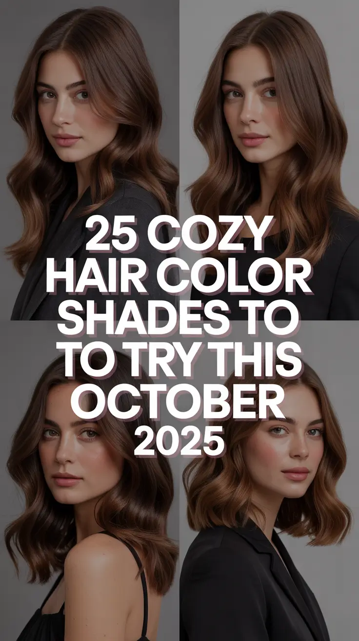 Cozy Hair Color Shades to Try This October 2025 for Fresh Inspo