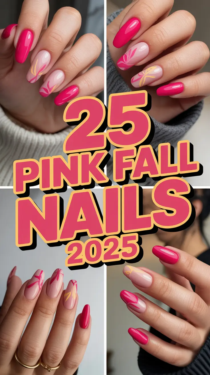 Pink Fall Nails 2025: Cute & Creative Ideas for Every Style