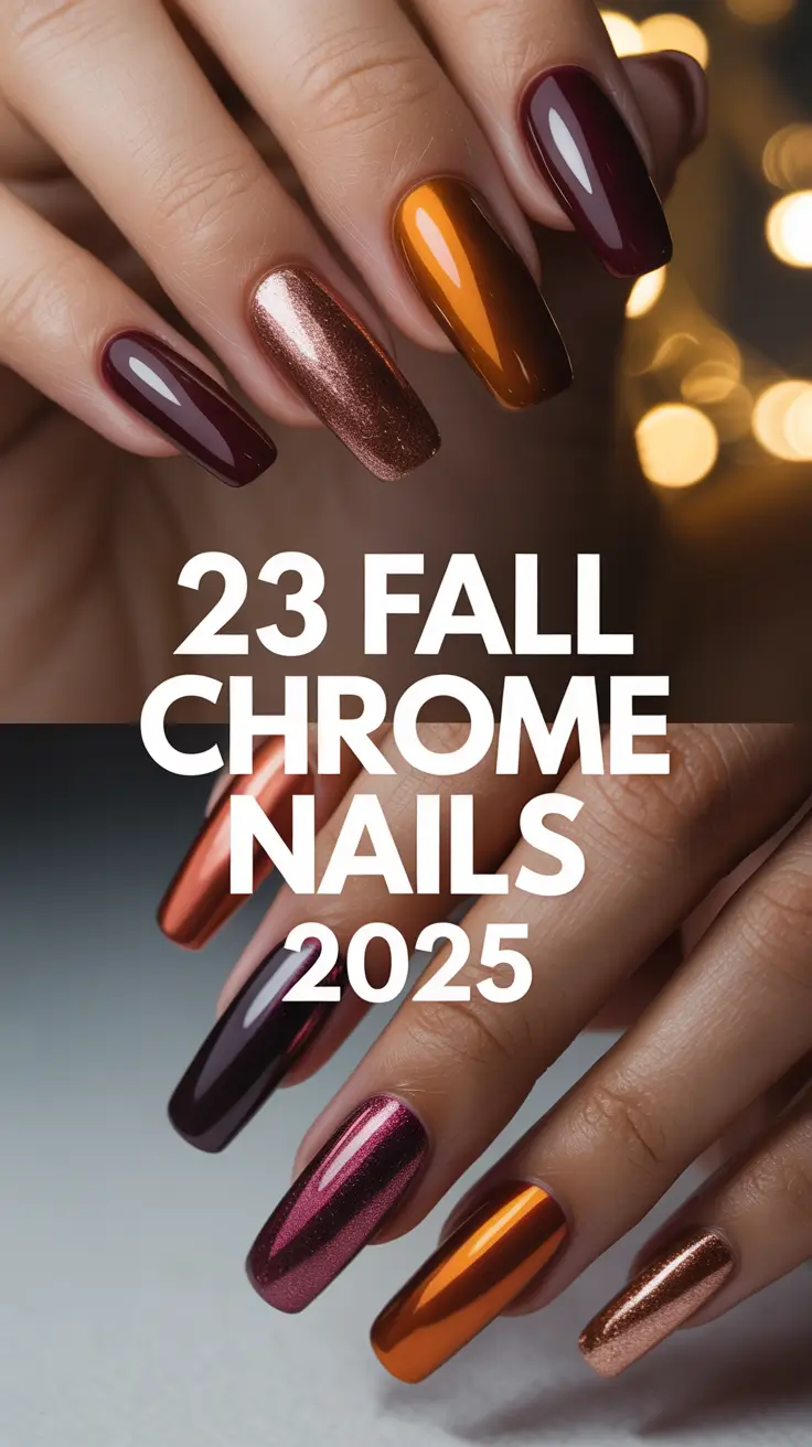 Fall Chrome Nails 2025: Trendy Colors, Designs & Inspo for Every Style