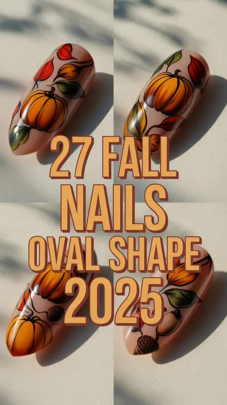 Fall Nails Oval Shape 2025: Cute and Chic Ideas for Every Color, Mood & Length