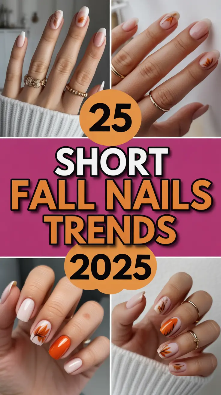 Short Fall Nails Trends 2025: Chic November Designs for Every Style