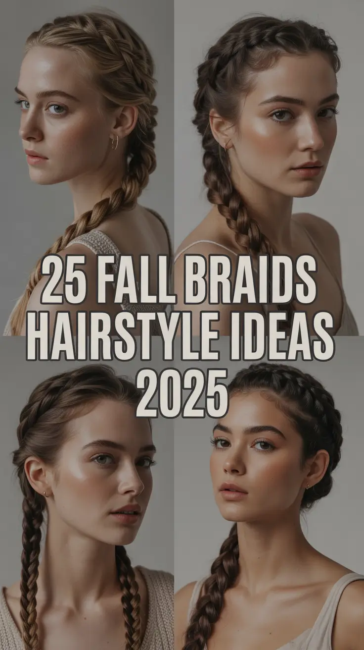 Fall Braids Hairstyle Ideas 2025: Cute, Stylish & Timeless Looks for Every Woman