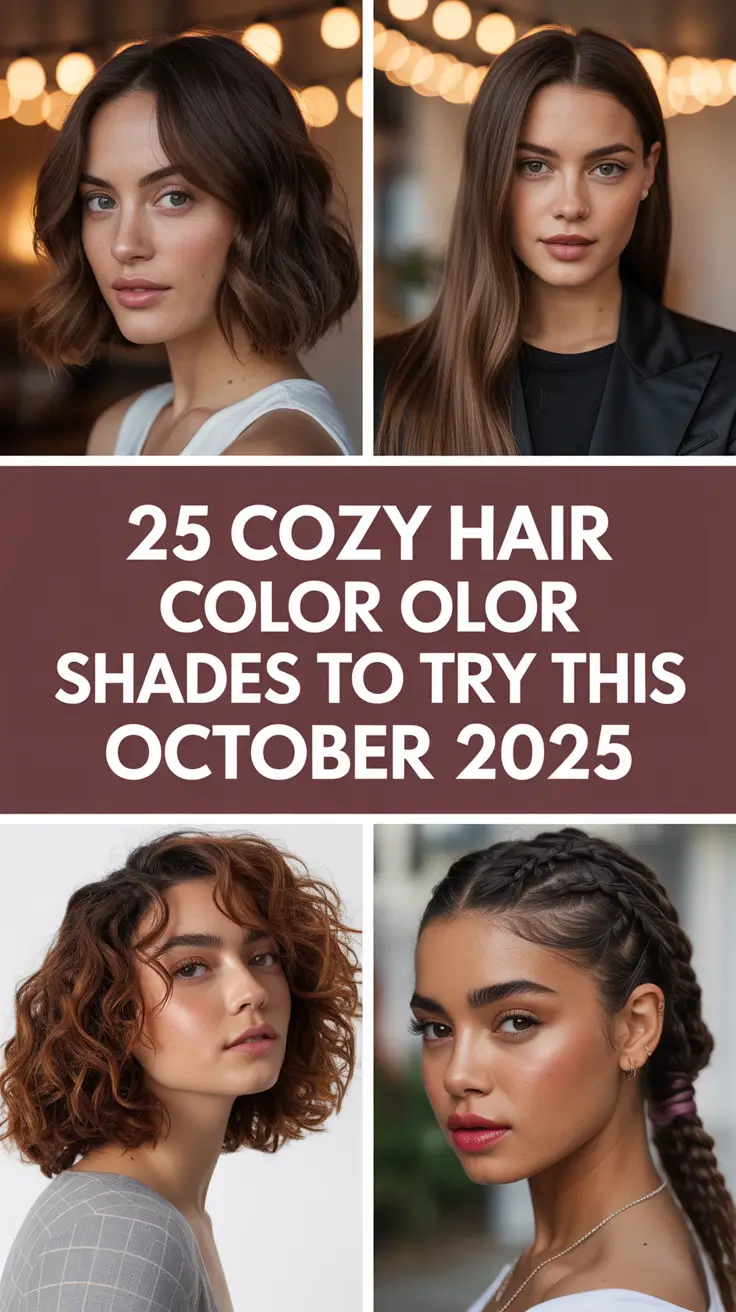 Cozy Hair Color Shades to Try This October 2025 for Fresh Inspo