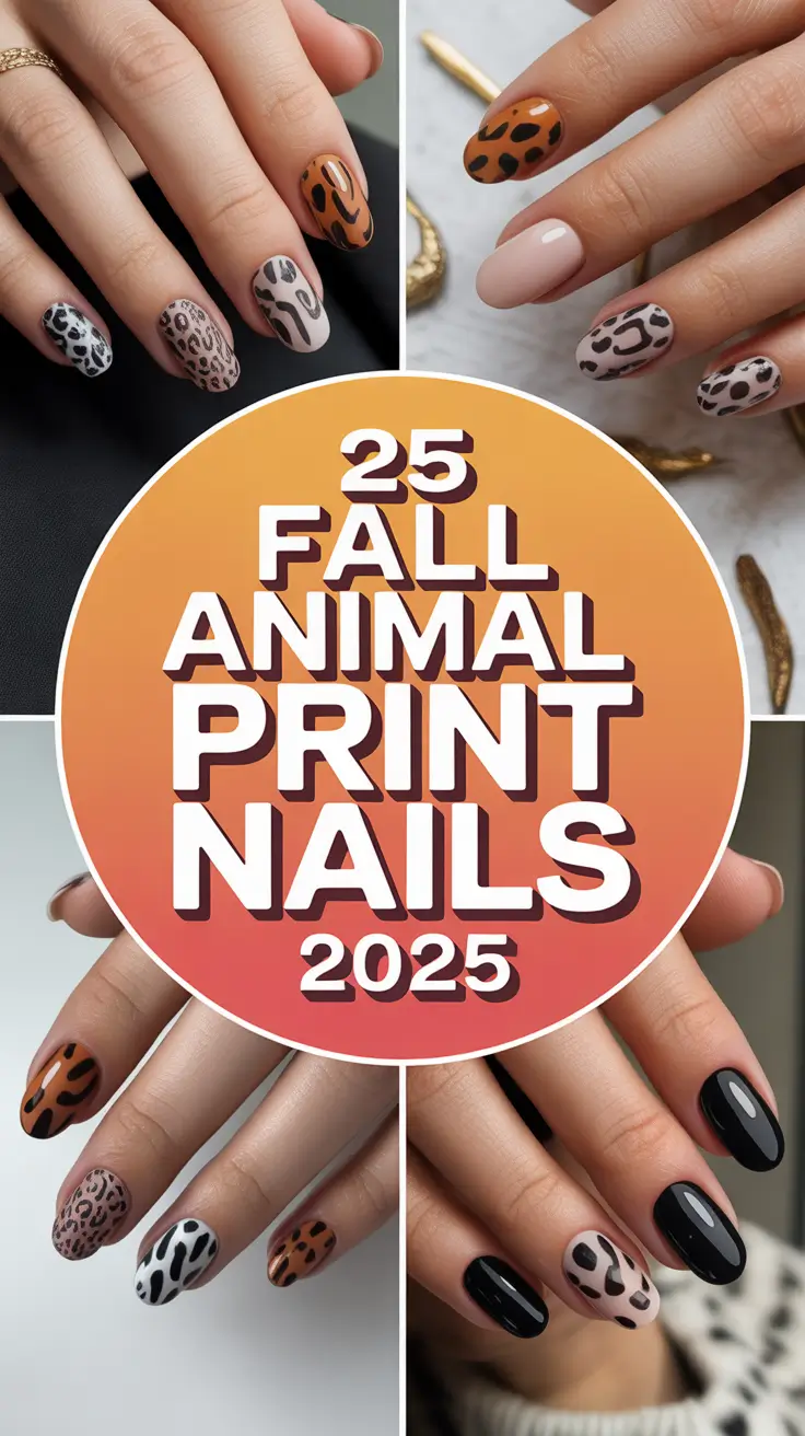 Fall Animal Print Nails 2025: Bold Designs and Fresh Inspo for Autumn