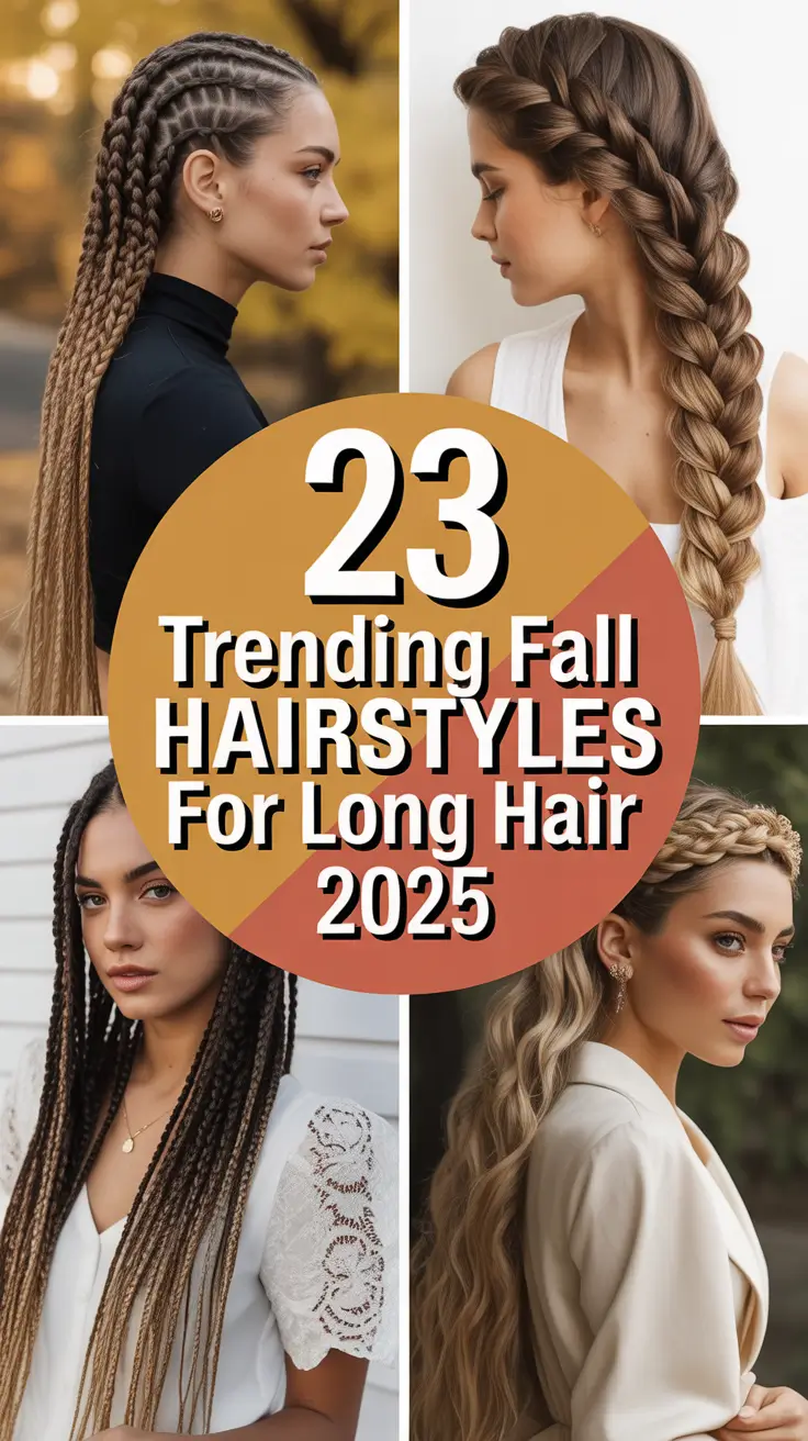 Trending Fall Hairstyles for Long Hair 2025: Cute, Casual & Effortless Looks