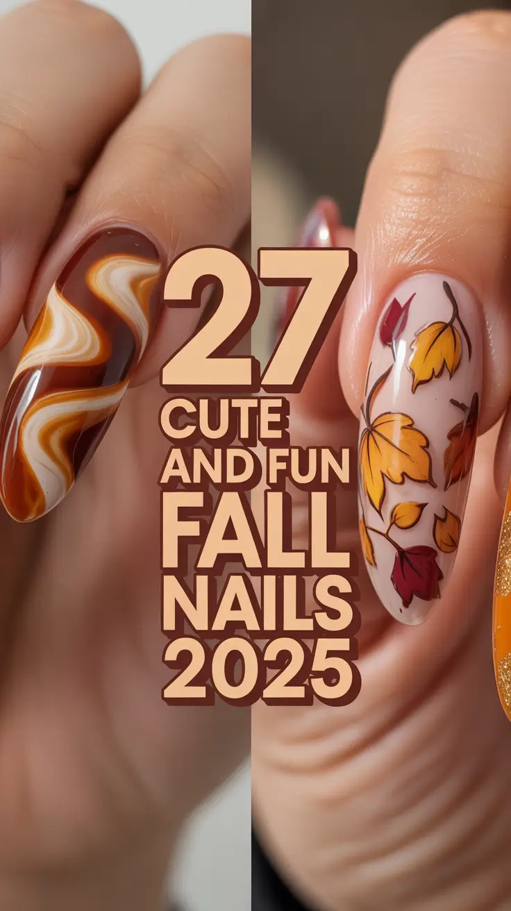 Cute and Fun Fall Nails 2025: Trendy Design Ideas for Every Mood