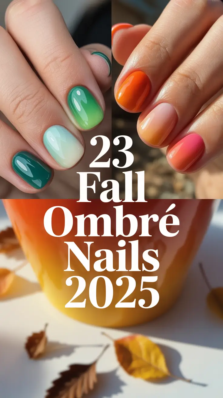 Fall Ombré Nails 2025: Stunning Autumn Designs and Color Ideas
