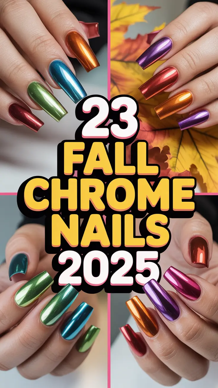 Fall Chrome Nails 2025: Trendy Colors, Designs & Inspo for Every Style