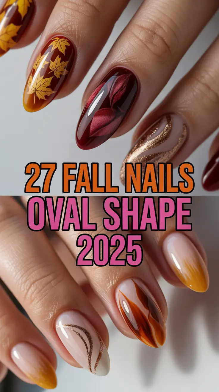 Fall Nails Oval Shape 2025: Cute and Chic Ideas for Every Color, Mood & Length