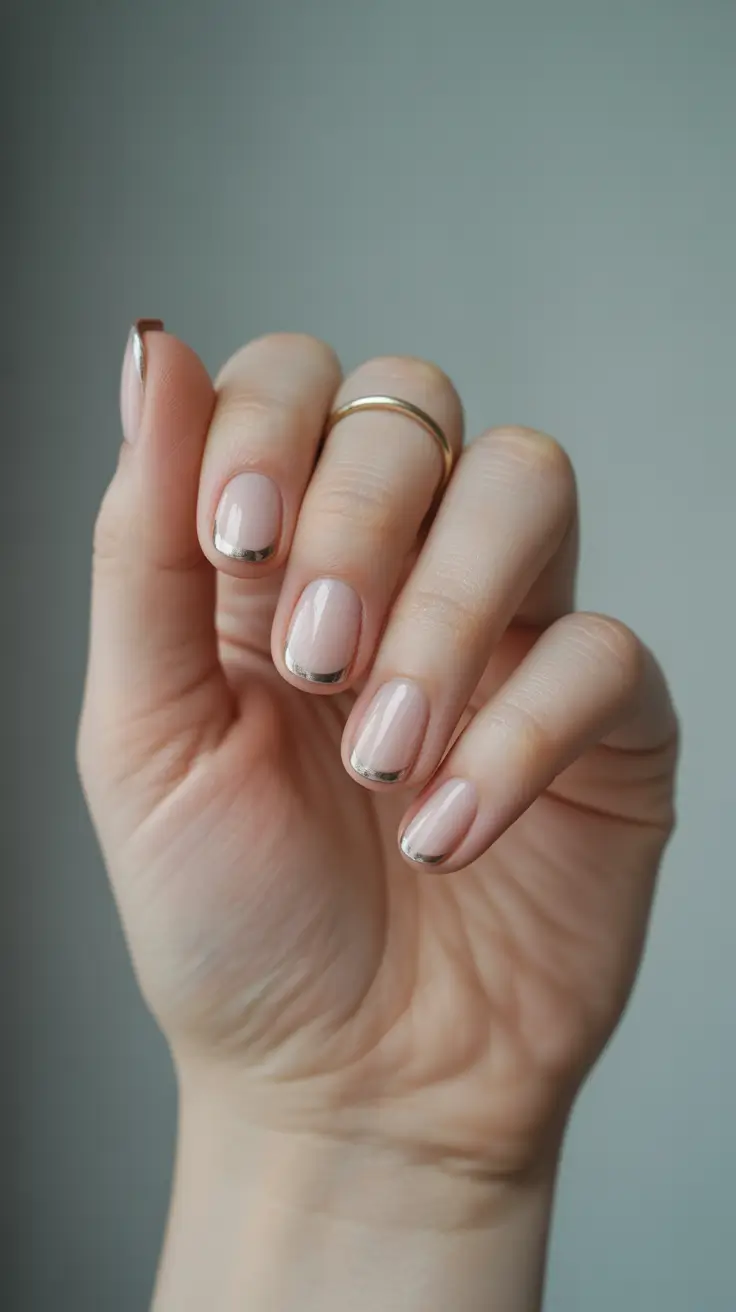 autumn-nails-designs-2025-Champagne-Tipped-Short-French