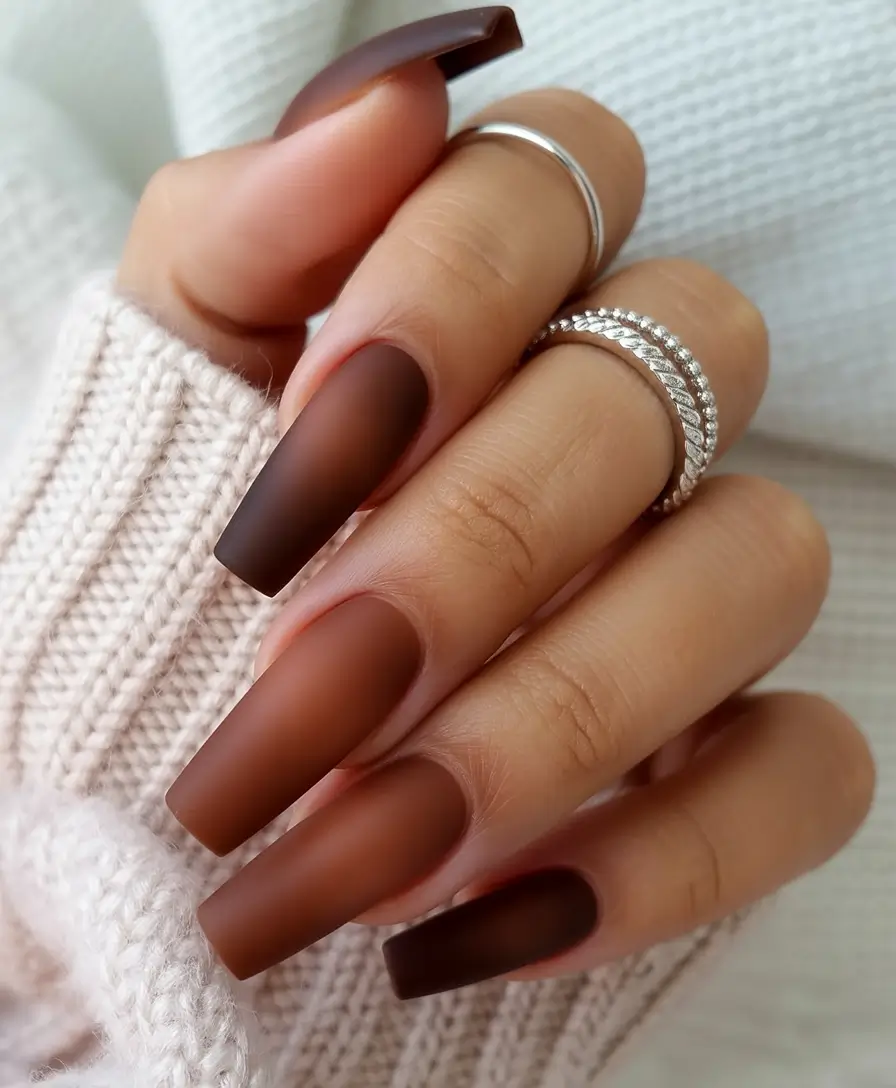 Brown Fall Nails 2025: Inspiring Ideas and Trendy Designs for Autumn