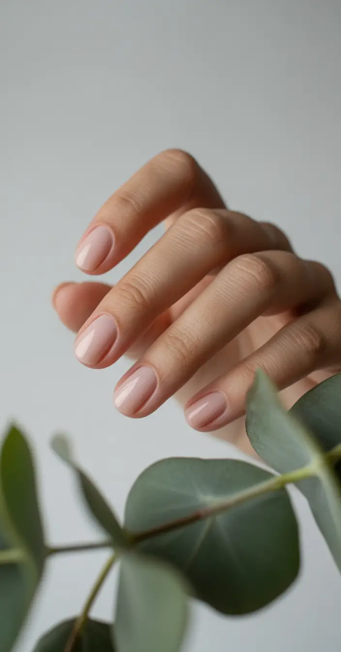Fall 2025 Nail Color Ideas for Women Over 50 Classic Nude Minimalism