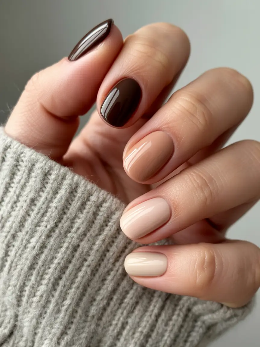 Fall-2025-Nail-Color-Ideas-for-Women-Over-60-Rich-Coffee-and-Cream-Gradient