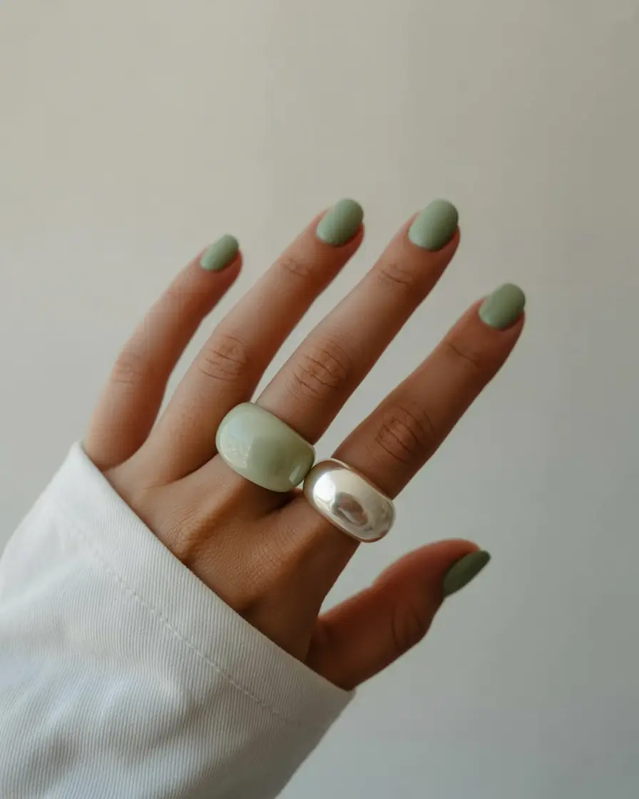 Fall-2025-Nail-Color-Ideas-for-Women-Over-60-Muted-Sage-Green