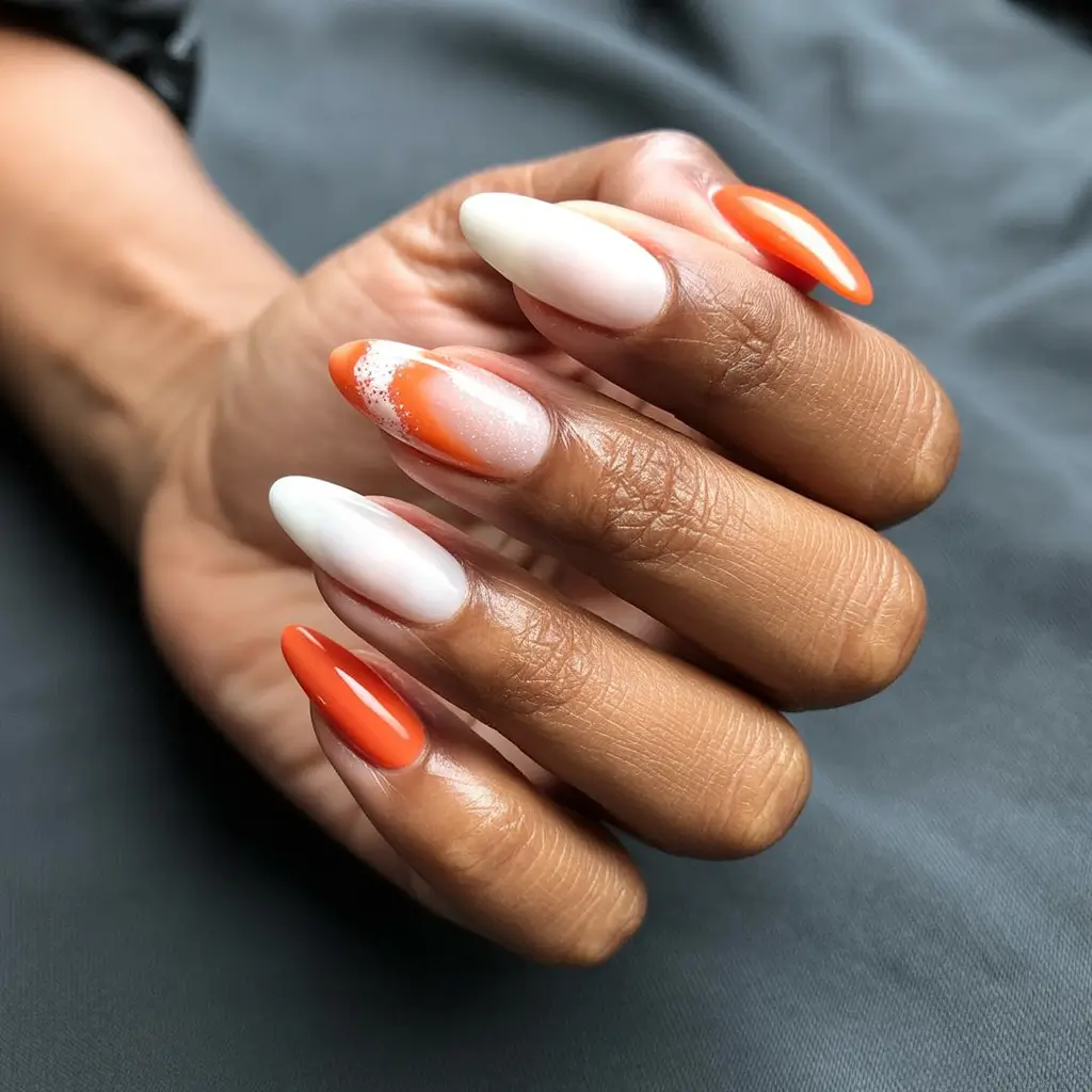 Fall-2025-nail-trends-Almond-Glow-in-Pumpkin-and-Pearl