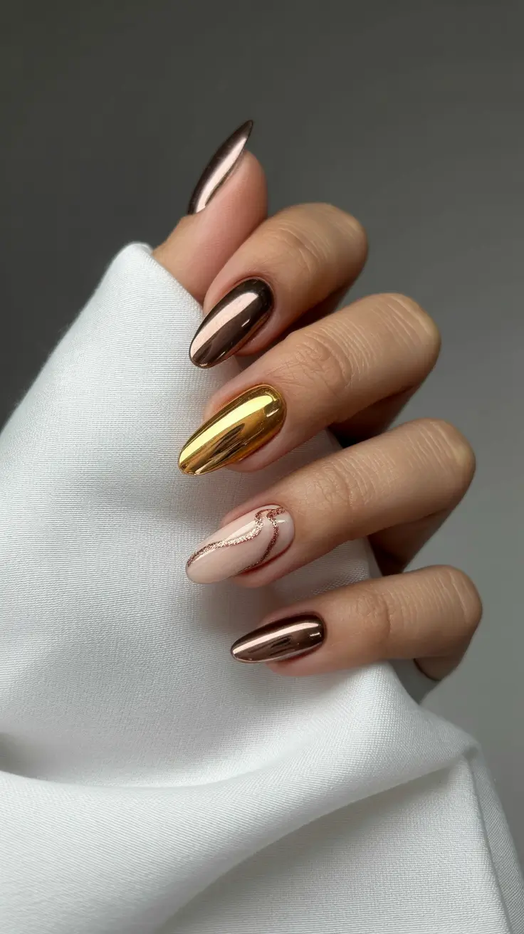 Fall Chrome Nails 2025: Trendy Colors, Designs & Inspo for Every Style