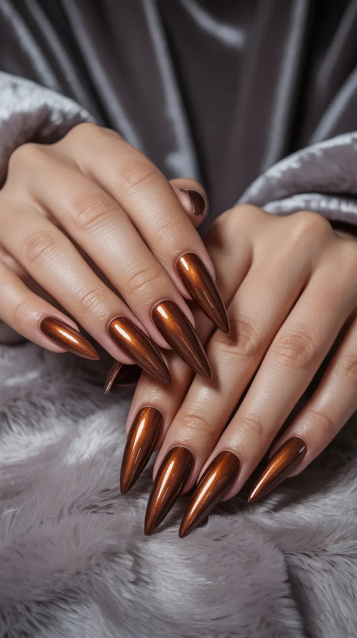 Fall Chrome Nails 2025: Trendy Colors, Designs & Inspo for Every Style