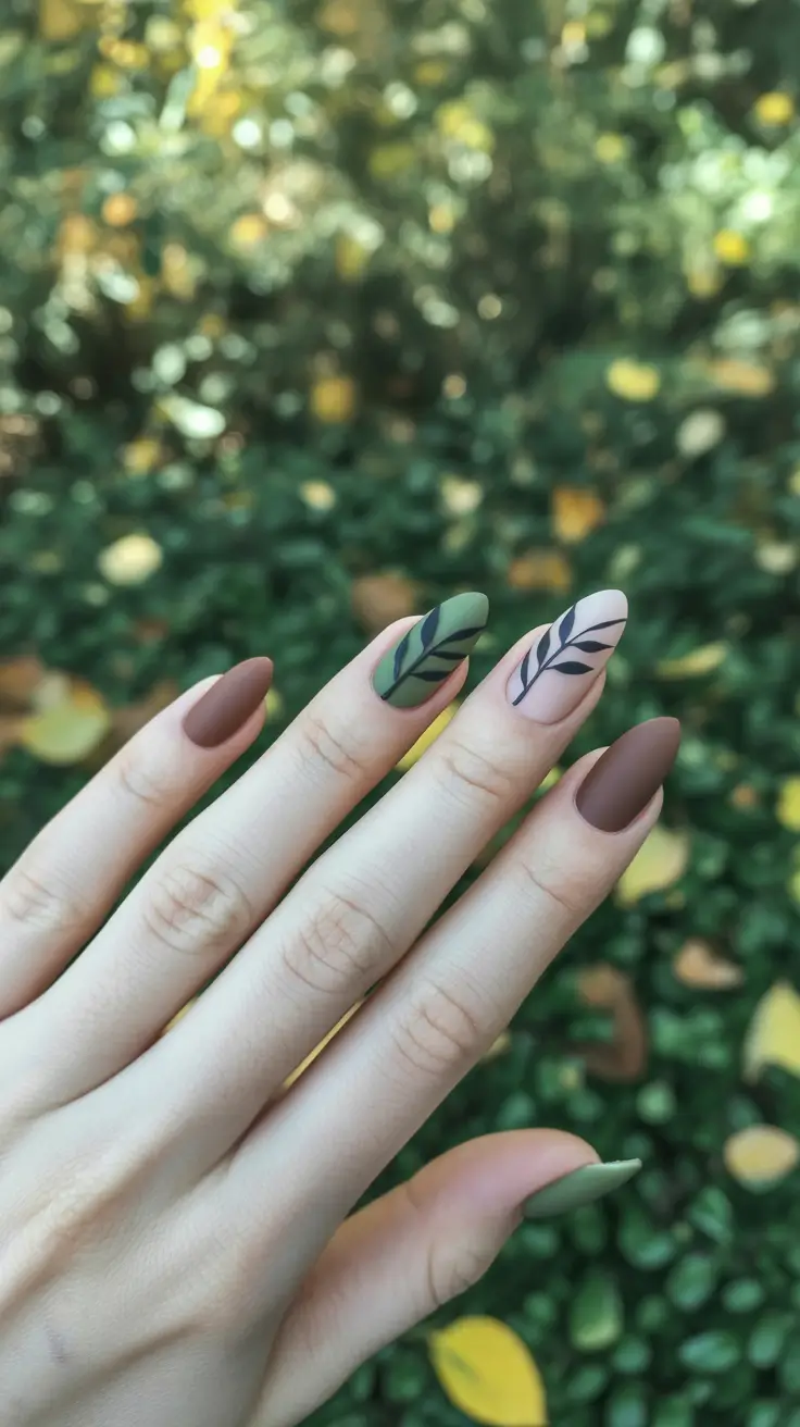 fall-manicure-2025-Earthy-Tones-with-Forest-Vibes
