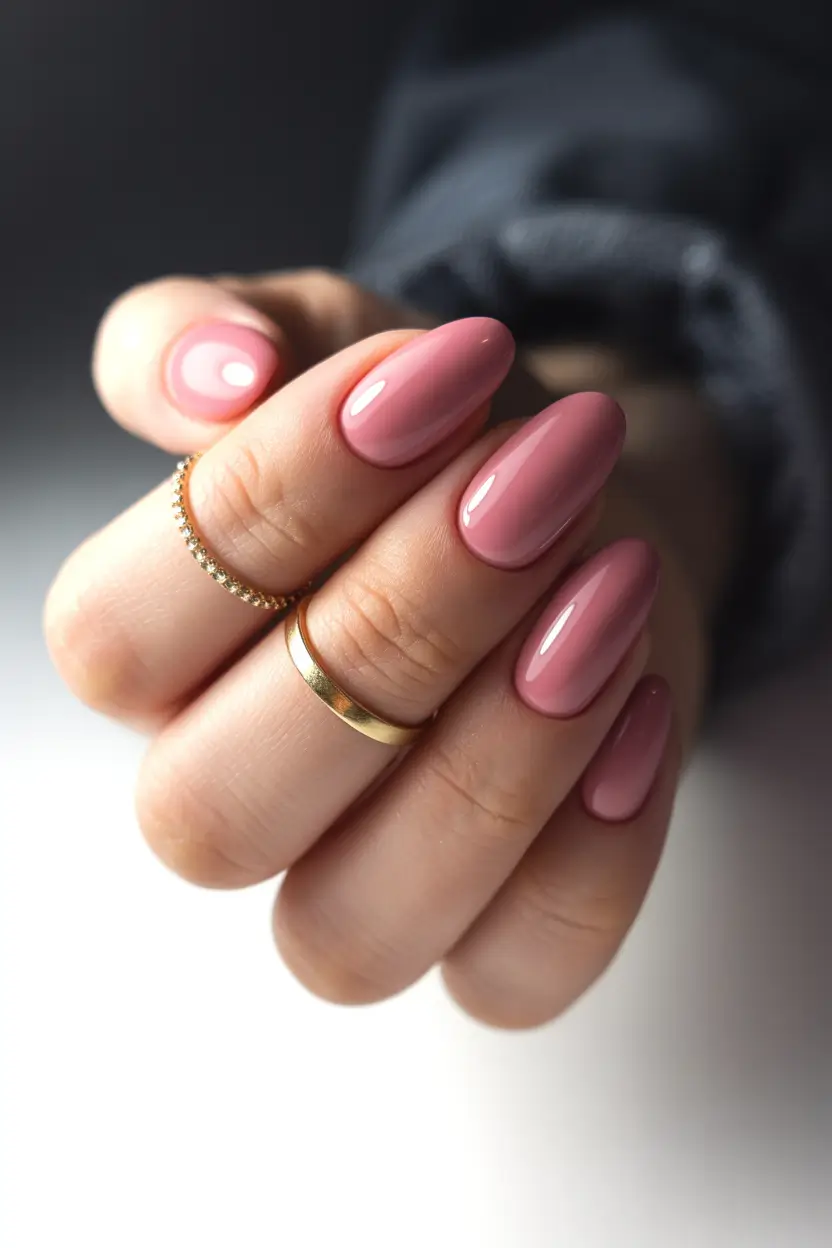 fall nails oval shape 2025 Mauve Made Modern