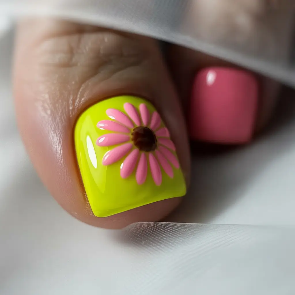 fall-pedicure-colors-2025-daisy-neon